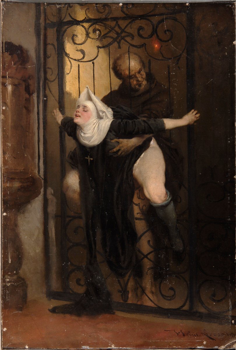 【画像】中世の修道女さん、太ももがエロすぎる