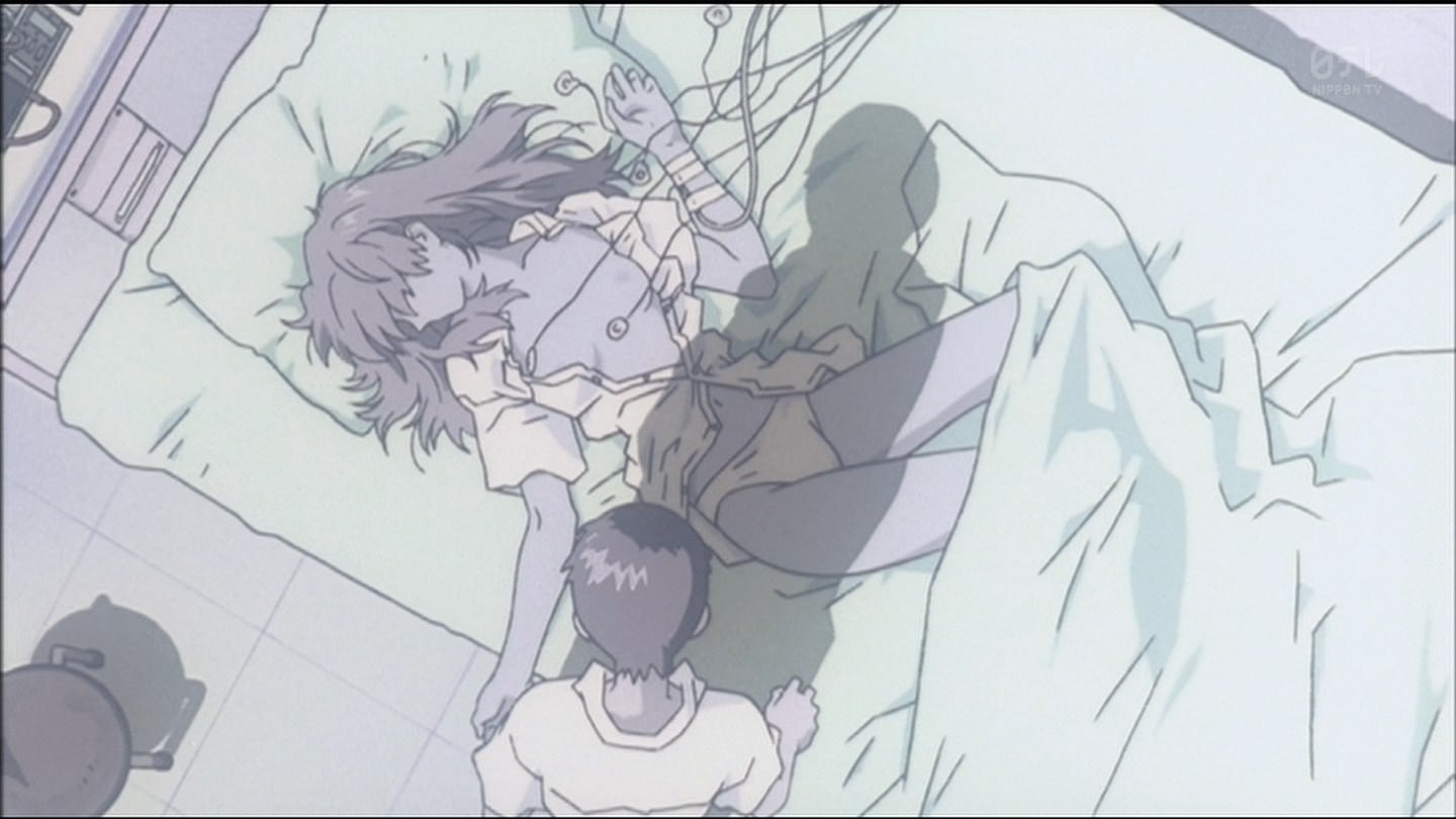 【悲報】碇シンジくん、JCの生おっぱいを見ながら病室でオナニーしてしまう