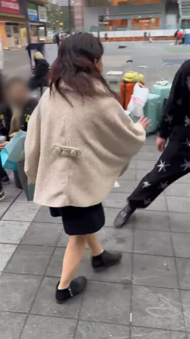 【動画】歌舞伎町に迷い込んだお姉さん、トー横キッズに痴漢されてしまう