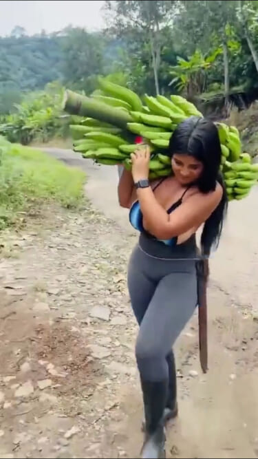 【動画】バナナ農家、ドスケベすぎる